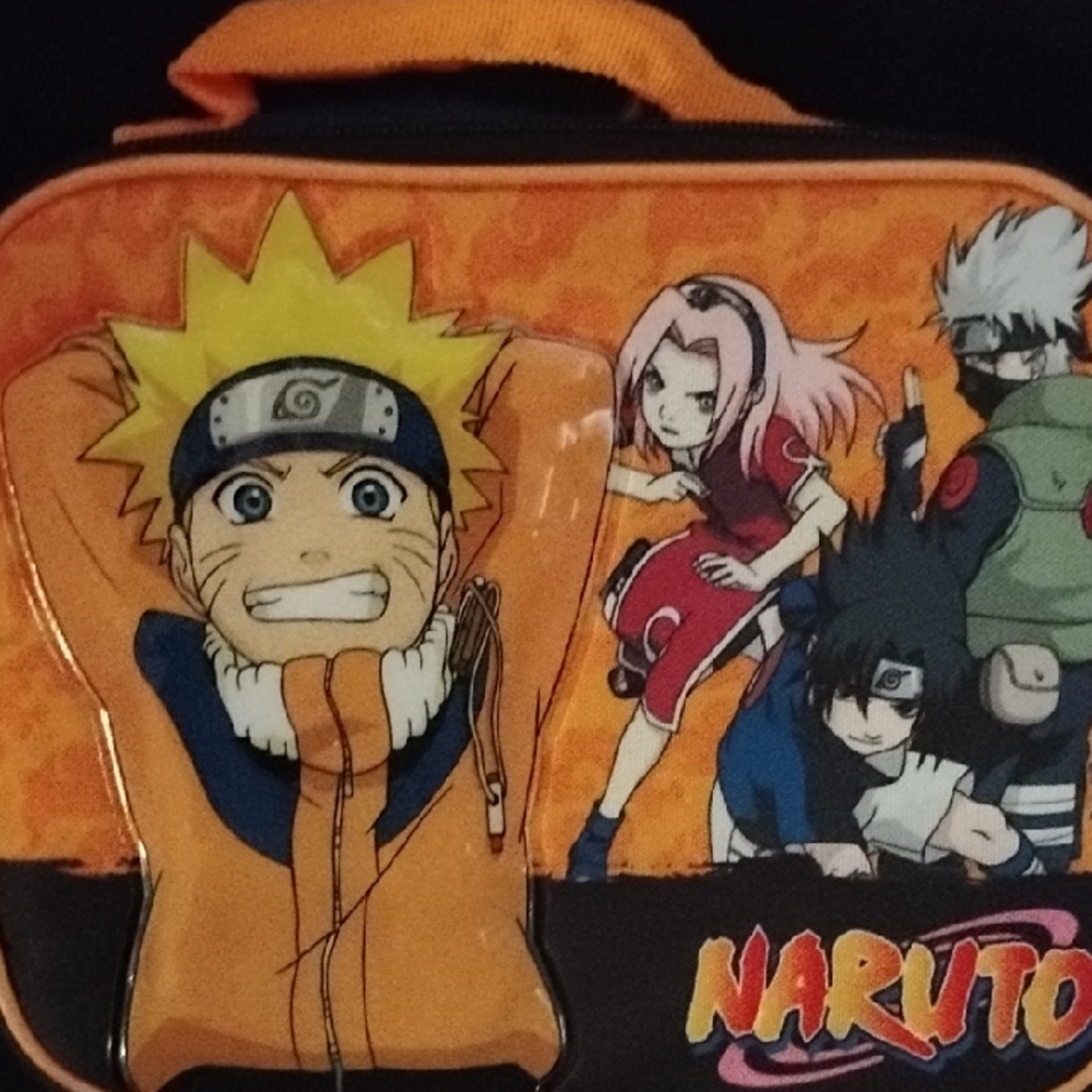 Naruto Orange Lunch Bag